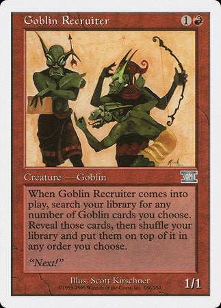 Goblin Recruiter [Classic Sixth Edition] | Exor Games Bridgewater