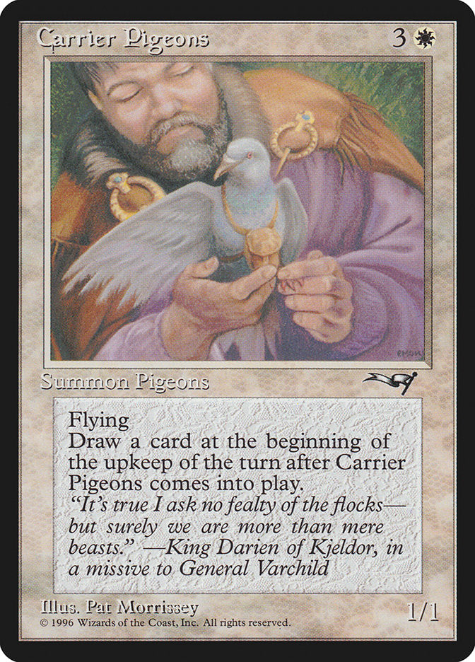 Carrier Pigeons (Holding Pigeon) [Alliances] | Exor Games Bridgewater