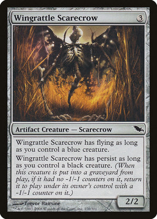 Wingrattle Scarecrow [Shadowmoor] | Exor Games Bridgewater