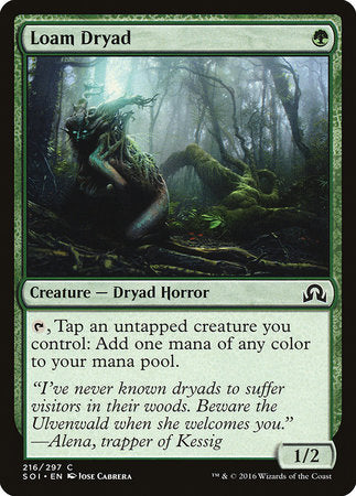 Loam Dryad [Shadows over Innistrad] | Exor Games Bridgewater