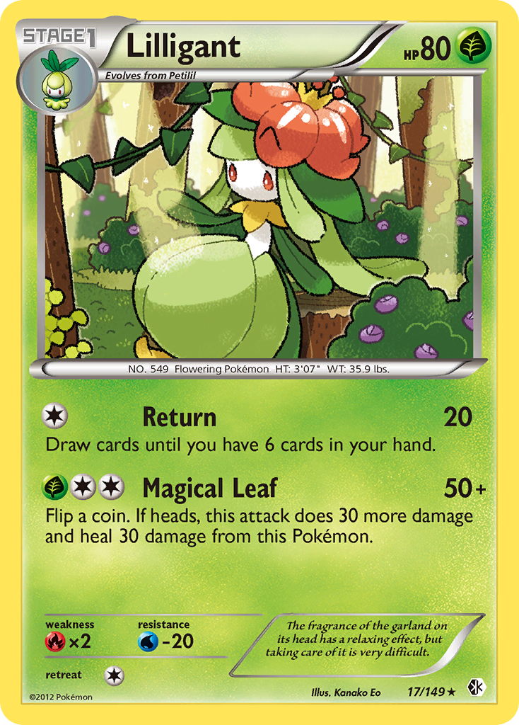 Lilligant (17/149) [Black & White: Boundaries Crossed] | Exor Games Bridgewater