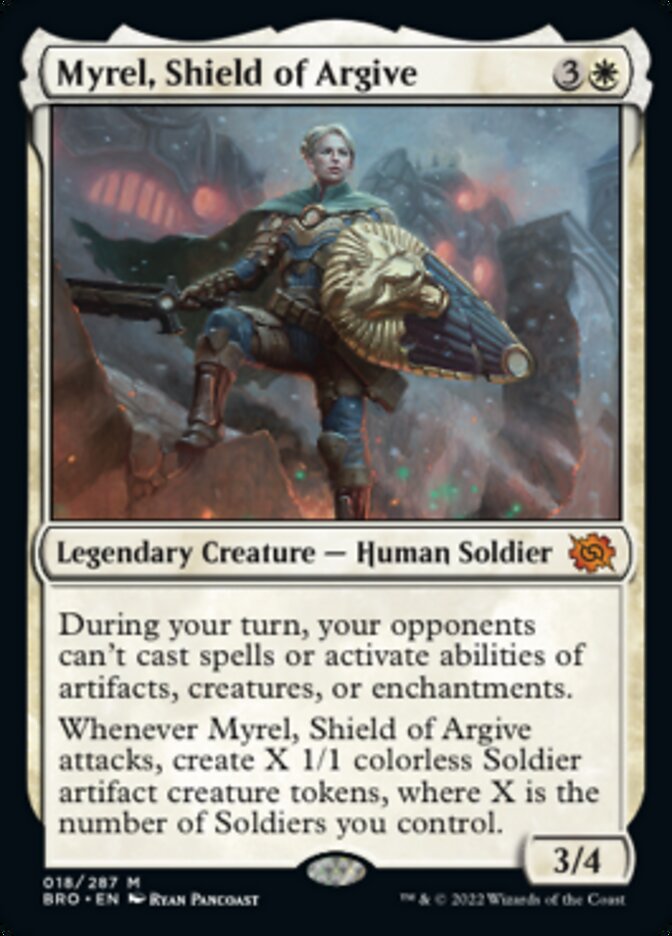 Myrel, Shield of Argive [The Brothers' War] | Exor Games Bridgewater