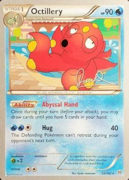 Octillery (33/162) (Infinite Force - Diego Cassiraga) [World Championships 2017] | Exor Games Bridgewater