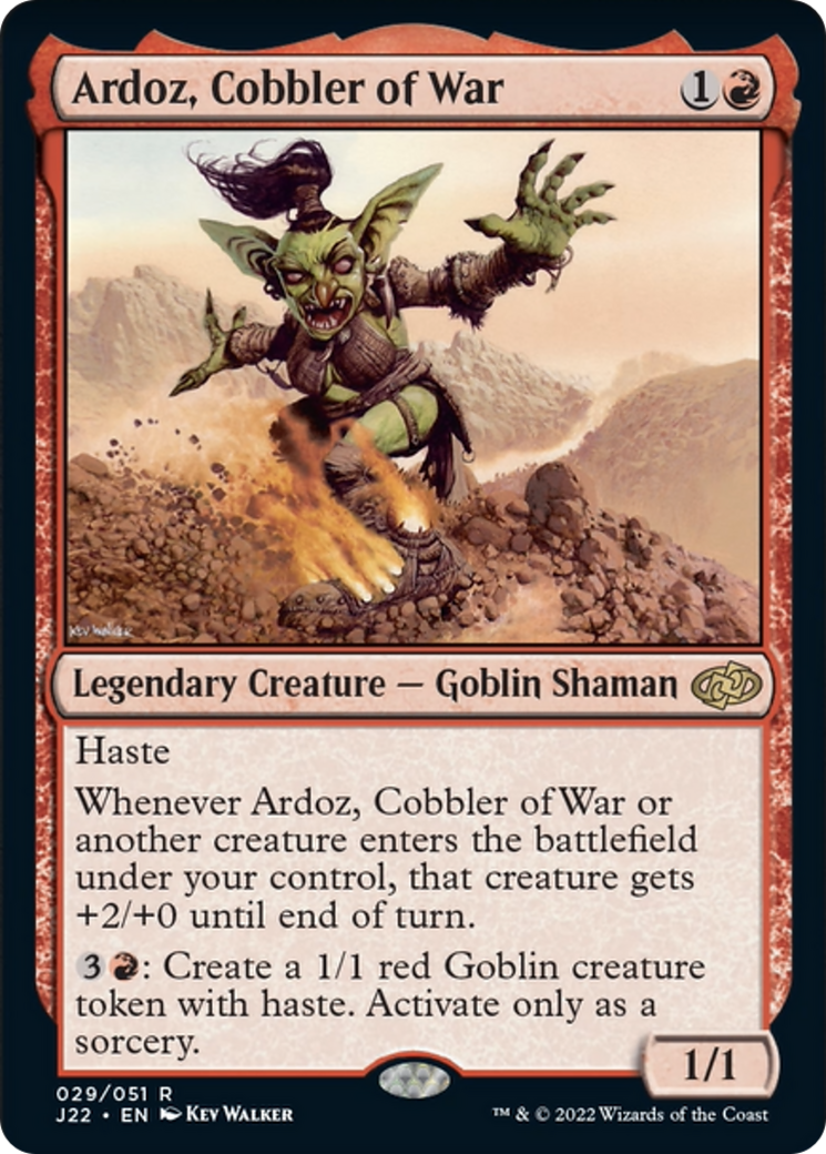 Ardoz, Cobbler of War [Jumpstart 2022] | Exor Games Bridgewater