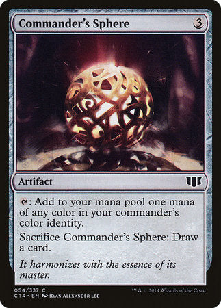 Commander's Sphere [Commander 2014] | Exor Games Bridgewater