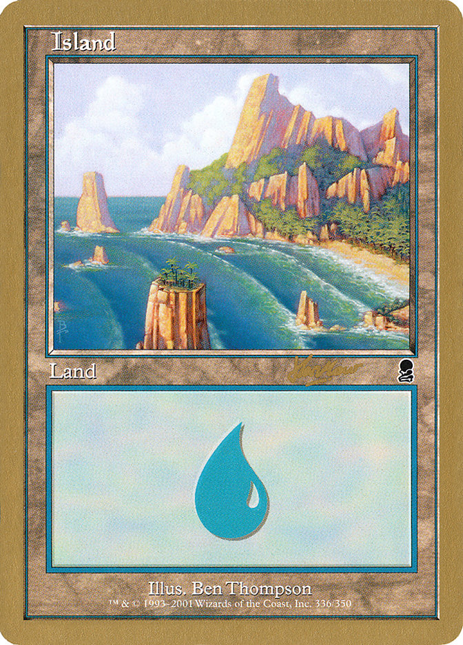 Island (shh336a) (Sim Han How) [World Championship Decks 2002] | Exor Games Bridgewater