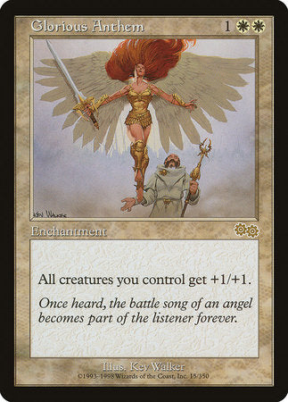 Glorious Anthem [Urza's Saga] | Exor Games Bridgewater