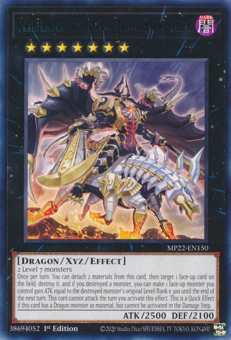 Voloferniges, the Darkest Dragon Doomrider [MP22-EN150] Rare | Exor Games Bridgewater