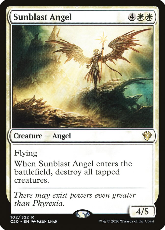 Sunblast Angel [Commander 2020] | Exor Games Bridgewater