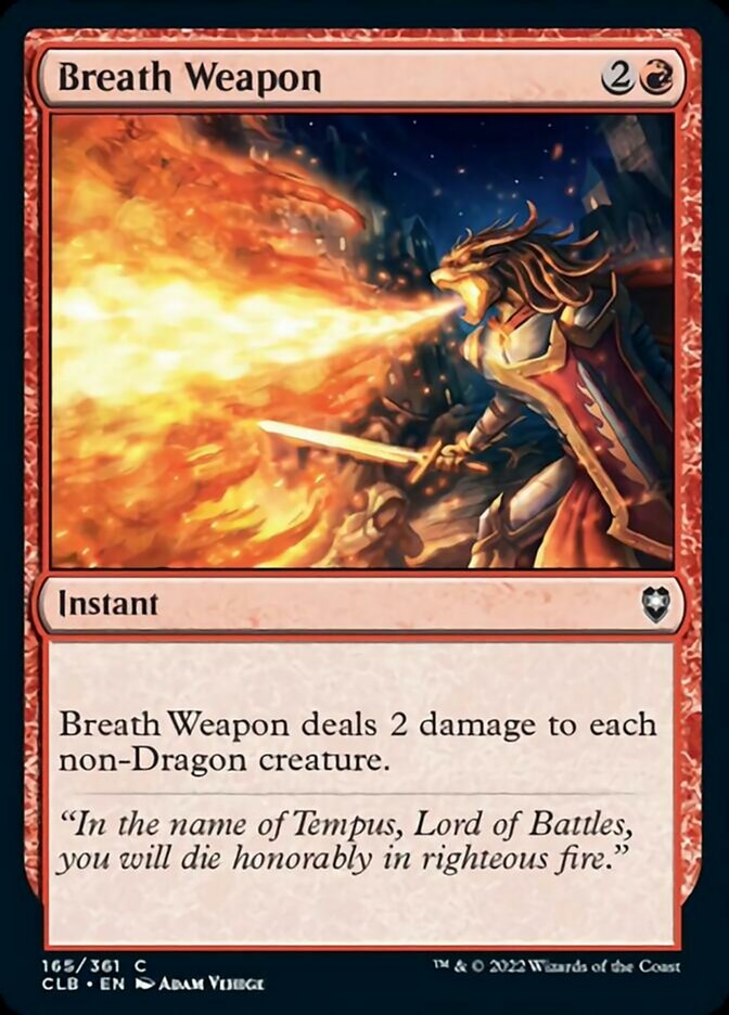 Breath Weapon [Commander Legends: Battle for Baldur's Gate] | Exor Games Bridgewater