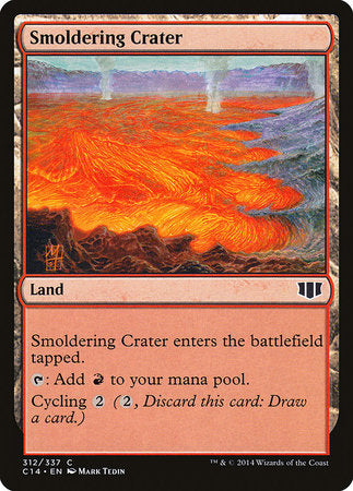 Smoldering Crater [Commander 2014] | Exor Games Bridgewater