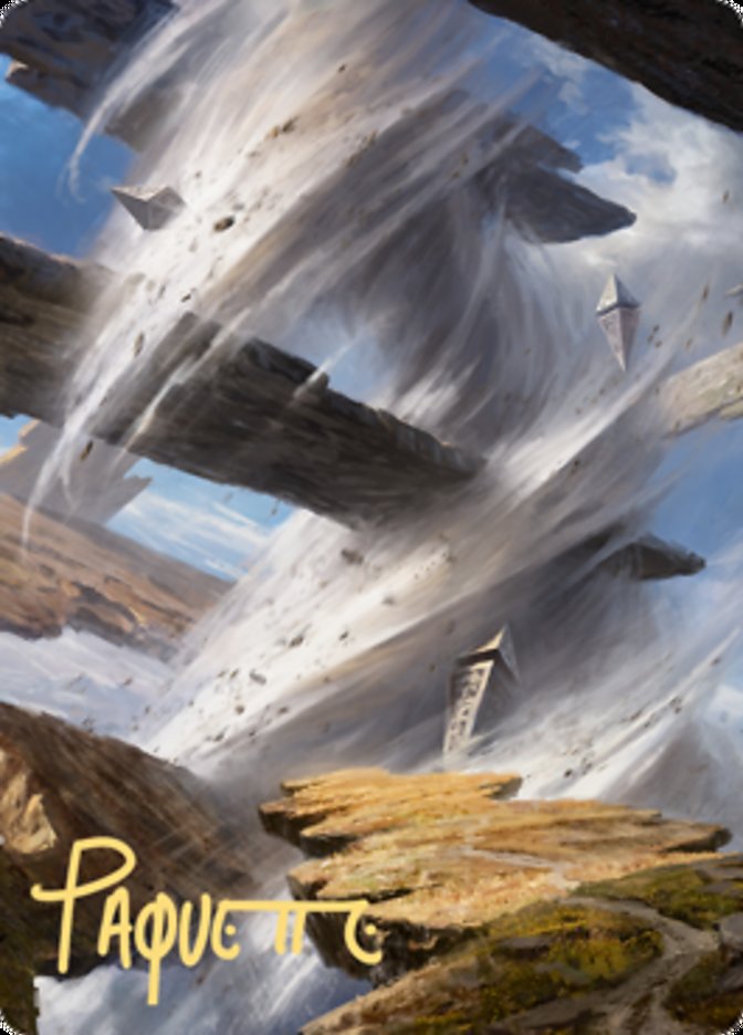 Plains 2 Art Card (Gold-Stamped Signature) [Zendikar Rising Art Series] | Exor Games Bridgewater