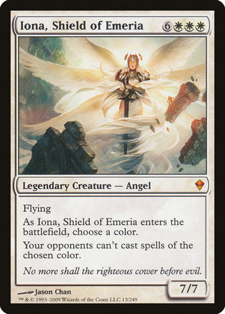 Iona, Shield of Emeria [Zendikar] | Exor Games Bridgewater