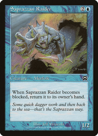 Saprazzan Raider [Mercadian Masques] | Exor Games Bridgewater