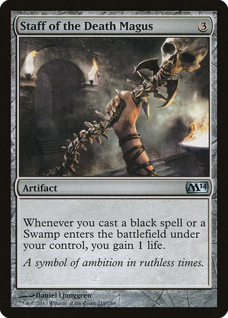 Staff of the Death Magus [Magic 2014] | Exor Games Bridgewater