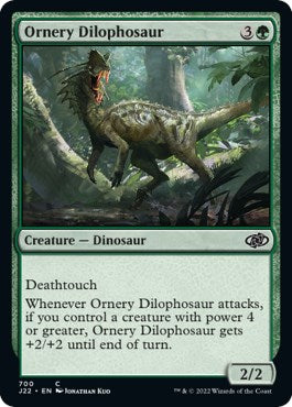 Ornery Dilophosaur [Jumpstart 2022] | Exor Games Bridgewater