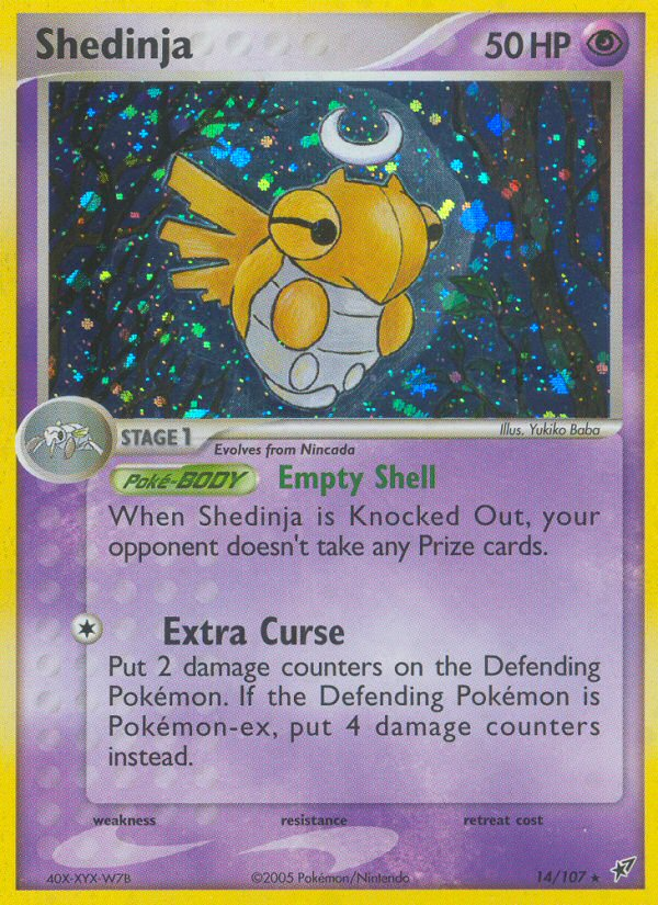 Shedinja (14/107) [EX: Deoxys] | Exor Games Bridgewater