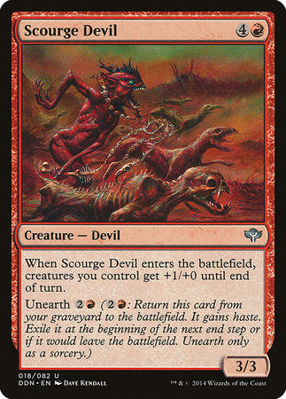 Scourge Devil [Duel Decks: Speed vs. Cunning] | Exor Games Bridgewater