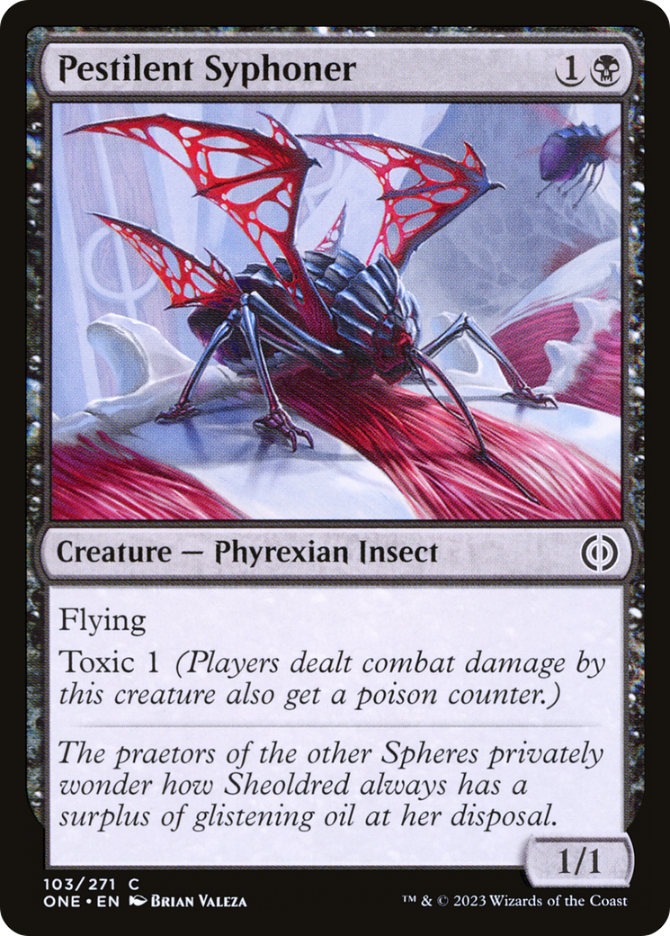 Pestilent Syphoner [Phyrexia: All Will Be One] | Exor Games Bridgewater