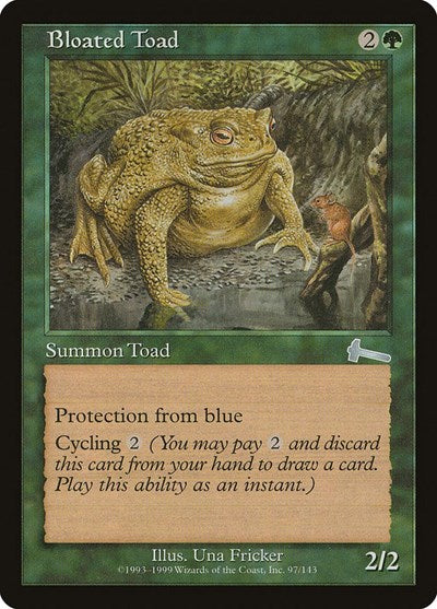 Bloated Toad [Urza's Legacy] | Exor Games Bridgewater