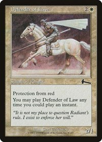 Defender of Law [Urza's Legacy] | Exor Games Bridgewater