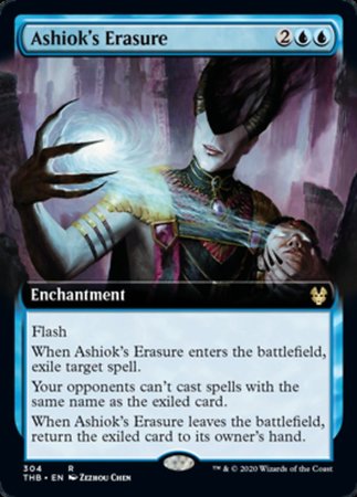 Ashiok's Erasure (Extended Art) [Theros Beyond Death] | Exor Games Bridgewater