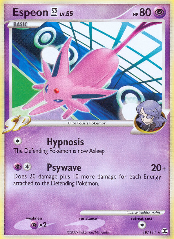 Espeon (18/111) [Platinum: Rising Rivals] | Exor Games Bridgewater