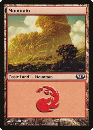 Mountain (243) [Magic 2011] | Exor Games Bridgewater