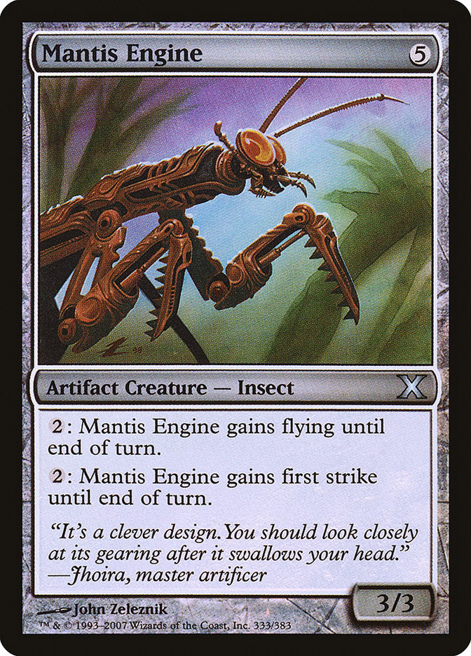 Mantis Engine (Premium Foil) [Tenth Edition] | Exor Games Bridgewater
