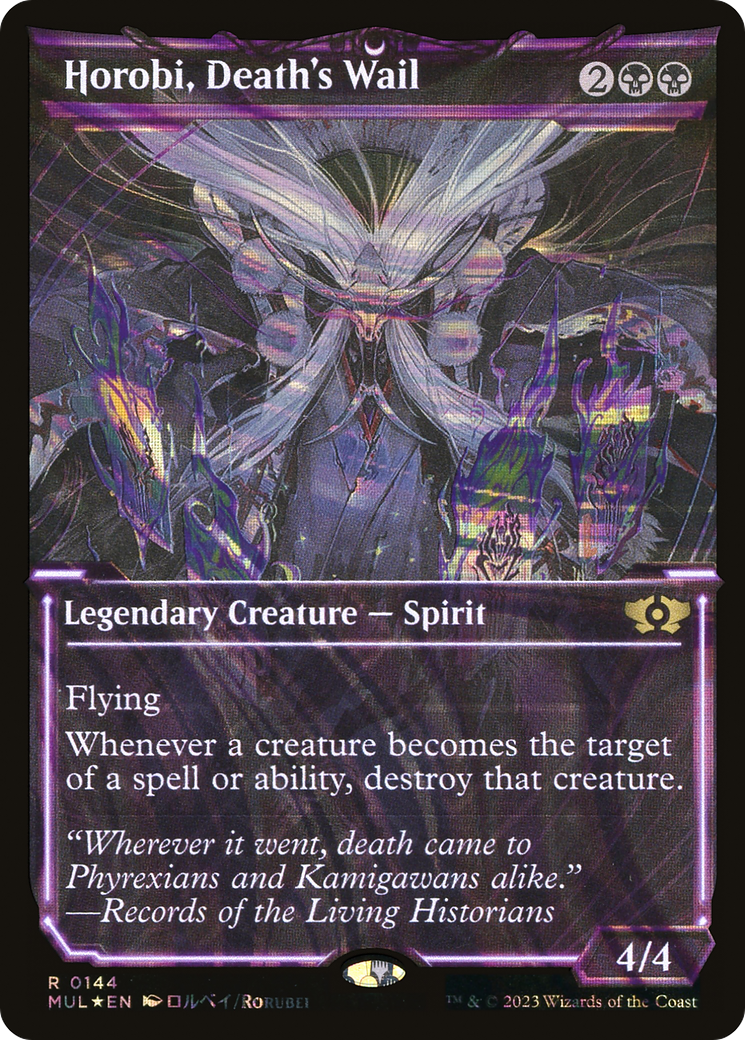 Horobi, Death's Wail (Halo Foil) [Multiverse Legends] | Exor Games Bridgewater