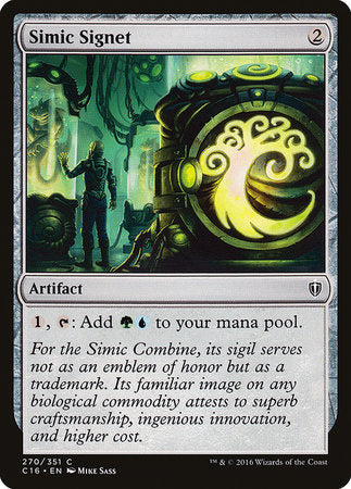 Simic Signet [Commander 2016] | Exor Games Bridgewater