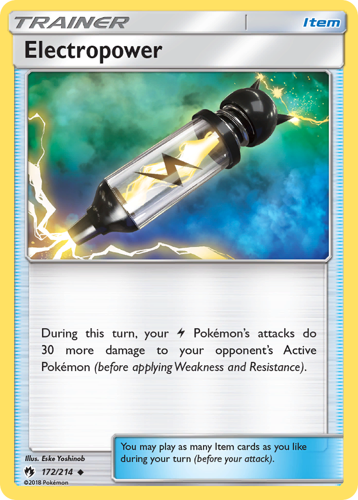 Electropower (172/214) [Sun & Moon: Lost Thunder] | Exor Games Bridgewater