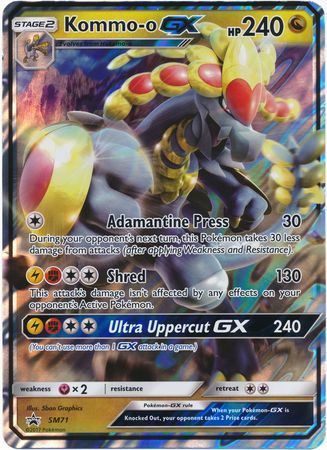 Kommo-o GX (SM71) (Jumbo Card) [Sun & Moon: Black Star Promos] | Exor Games Bridgewater