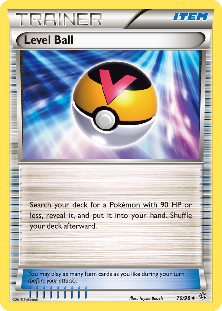 Level Ball (76/98) [XY: Ancient Origins] | Exor Games Bridgewater