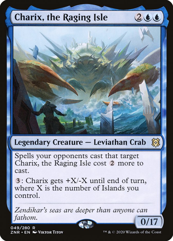 Charix, the Raging Isle (Promo Pack) [Zendikar Rising Promos] | Exor Games Bridgewater