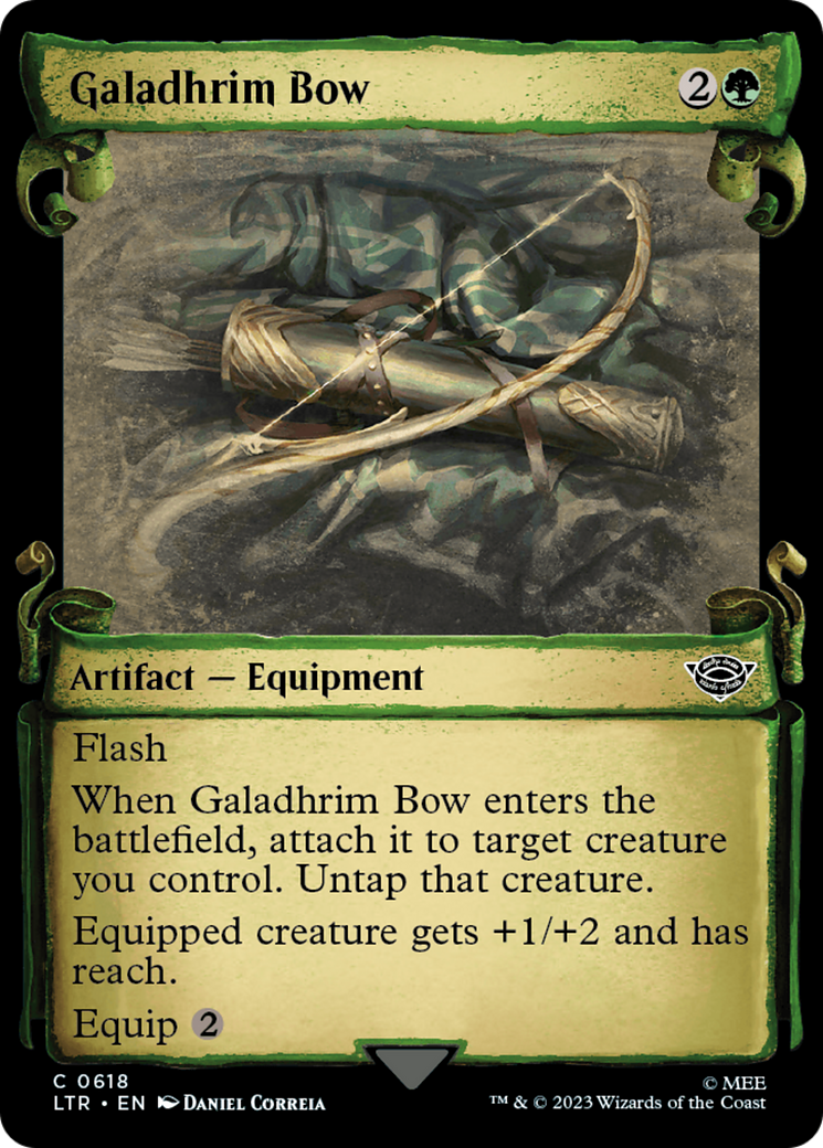 Galadhrim Bow [The Lord of the Rings: Tales of Middle-Earth Showcase Scrolls] | Exor Games Bridgewater