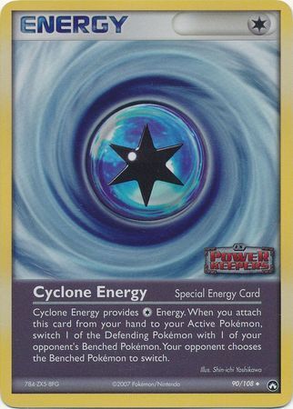 Cyclone Energy (90/108) (Stamped) [EX: Power Keepers] | Exor Games Bridgewater