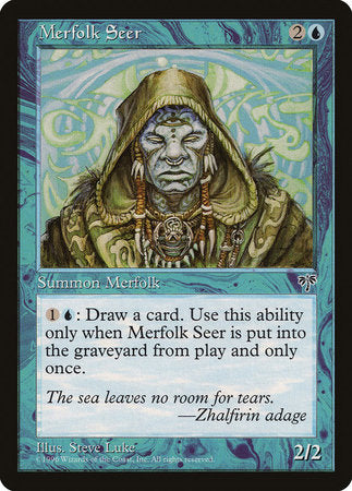 Merfolk Seer [Mirage] | Exor Games Bridgewater