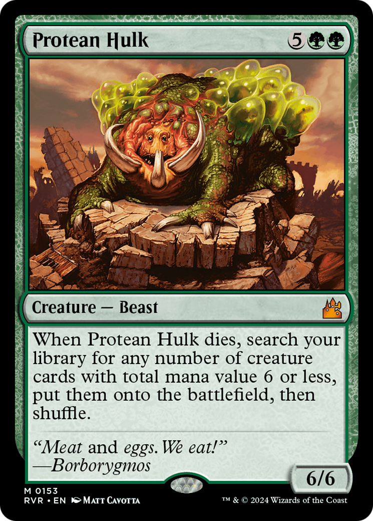Protean Hulk [Ravnica Remastered] | Exor Games Bridgewater