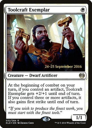 Toolcraft Exemplar [Kaladesh Promos] | Exor Games Bridgewater