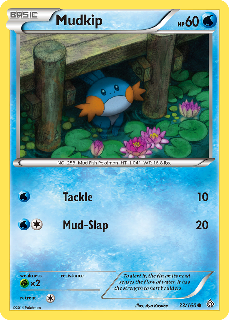 Mudkip (33/160) [XY: Primal Clash] | Exor Games Bridgewater