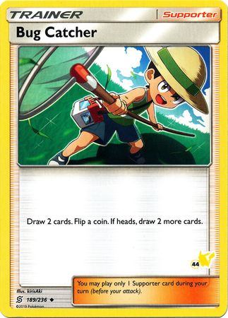 Bug Catcher (189/236) (Pikachu Stamp #44) [Battle Academy 2020] | Exor Games Bridgewater