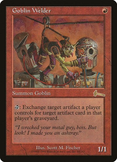 Goblin Welder [Urza's Legacy] | Exor Games Bridgewater