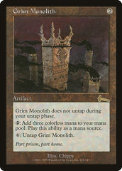 Grim Monolith [Urza's Legacy] | Exor Games Bridgewater