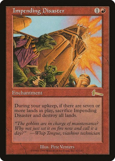 Impending Disaster [Urza's Legacy] | Exor Games Bridgewater