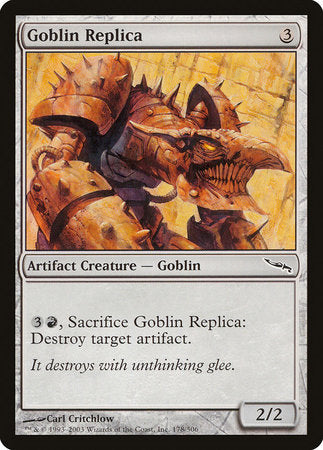 Goblin Replica [Mirrodin] | Exor Games Bridgewater