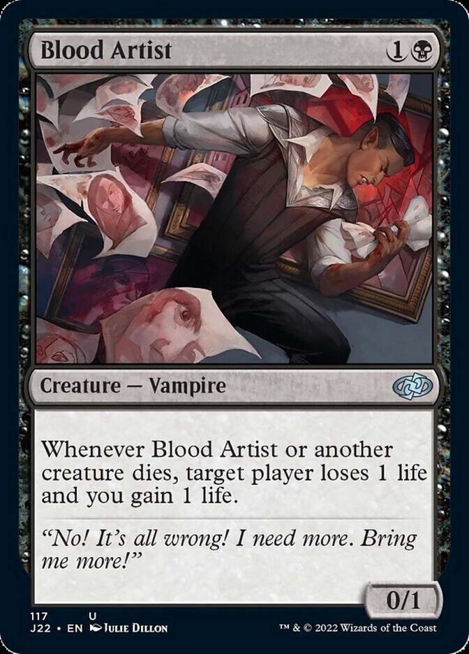 Blood Artist [Jumpstart 2022] | Exor Games Bridgewater