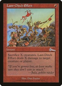 Last-Ditch Effort [Urza's Legacy] | Exor Games Bridgewater