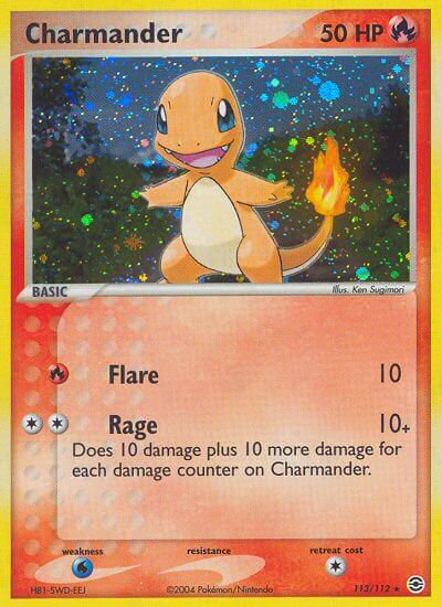 Charmander (113/112) [EX: FireRed & LeafGreen] | Exor Games Bridgewater