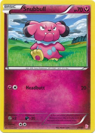 Snubbull (27/30) [XY: Trainer Kit - Sylveon] | Exor Games Bridgewater